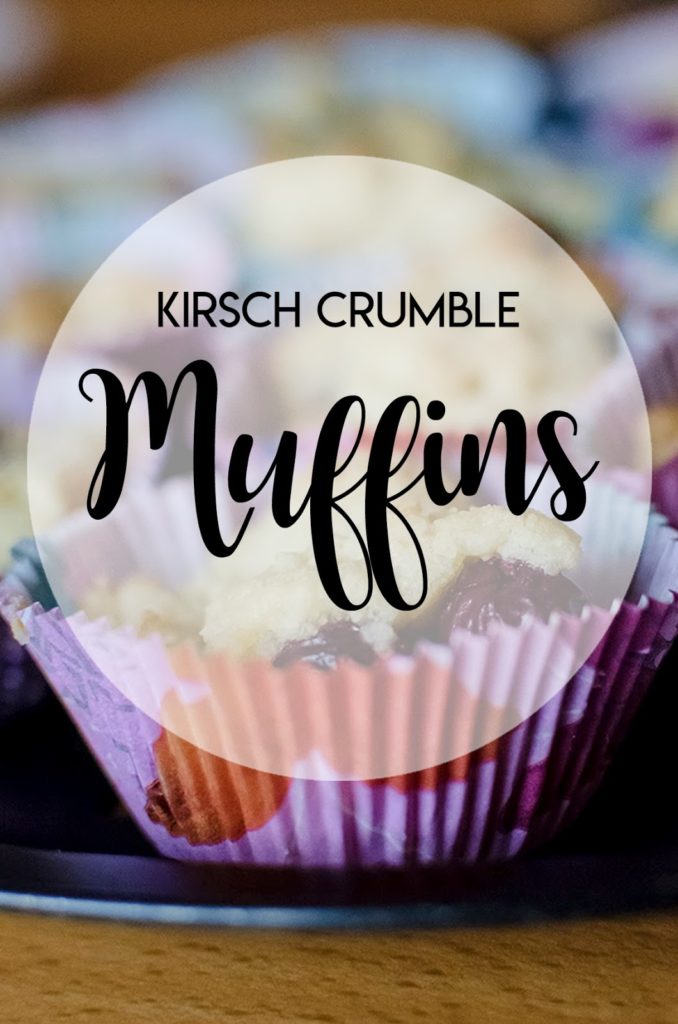 Kirsch-Crumble-Muffins-Rezept