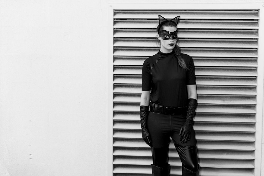 Batgirl Catwoman Superhelden Kostüme