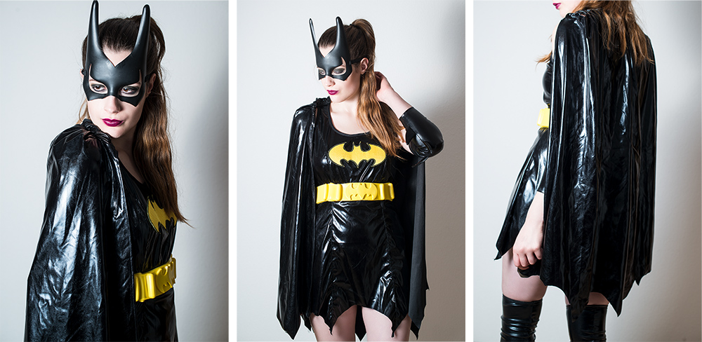 Batgirl Catwoman Superhelden Kostüme