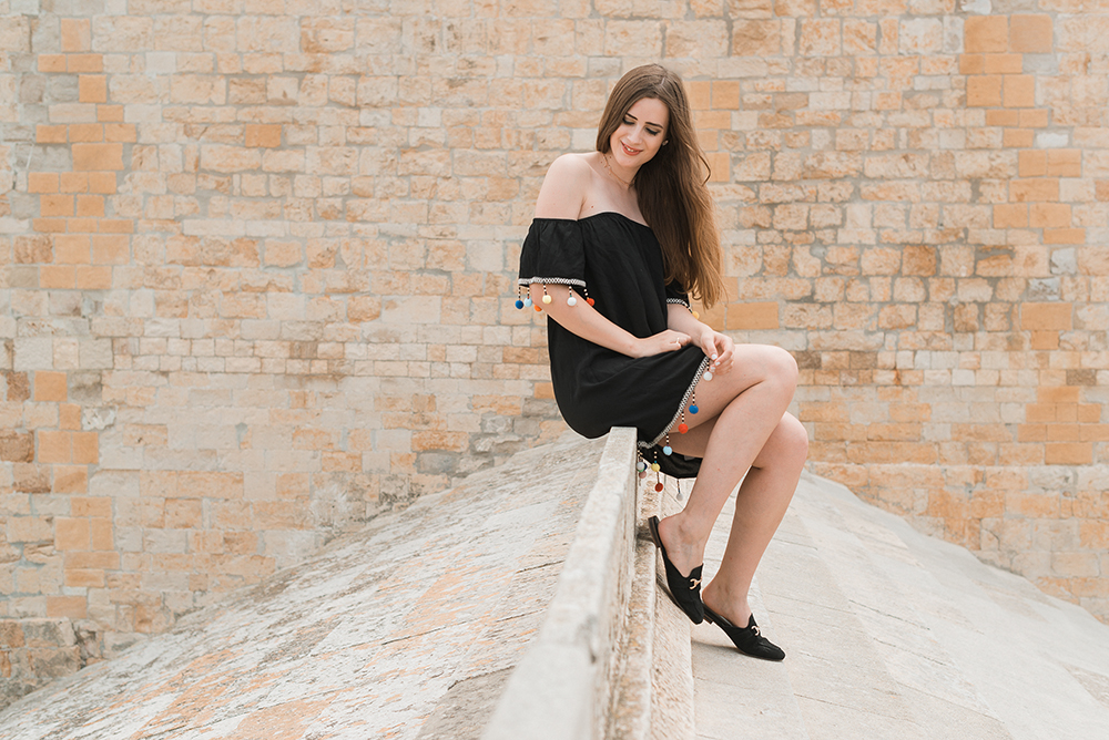 andysparkles-Fashionblogger-Kleid mit Bommeln-Sommer 2017