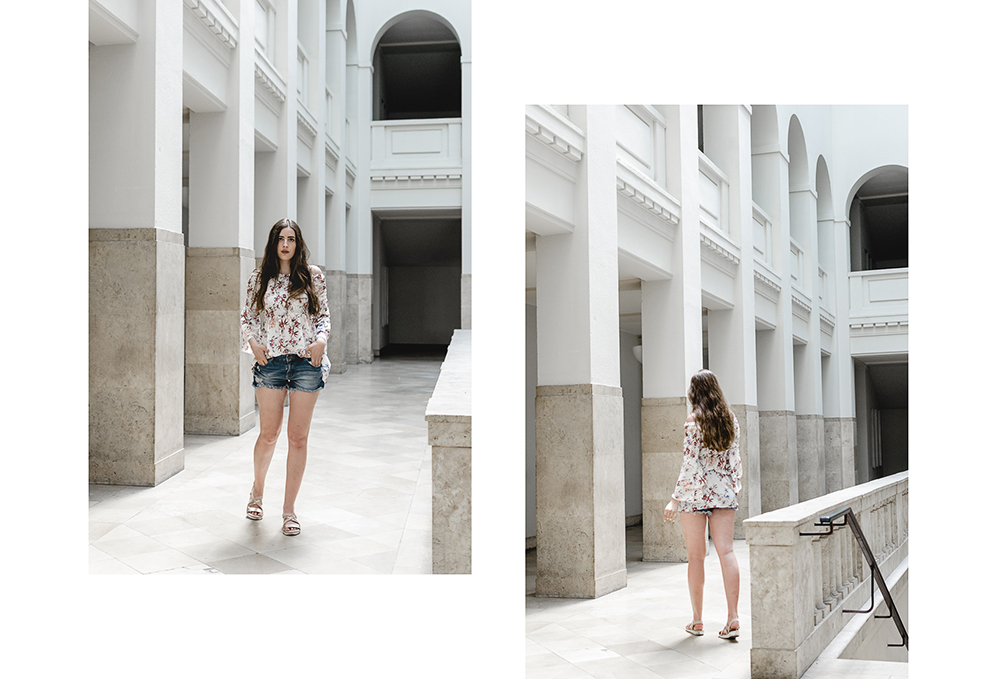 Denim Sommerlook-Sommerlook aufwerten-Jeans Shorts Outfit-Modeblogger-andysparkles
