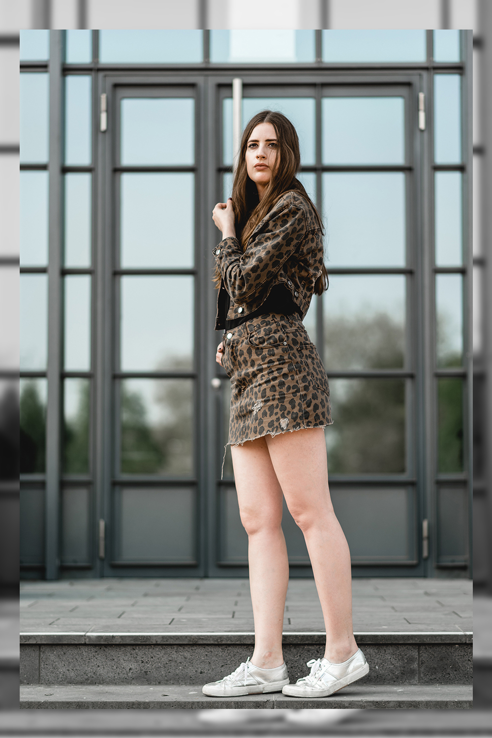 Animal Print im Alltag tragen-Leo Muster-Modeblogger Outfit-andysparkles