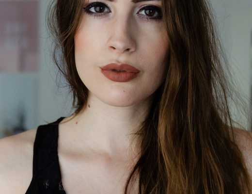Matte Lippen-Lip Kit von Make-Up Revolution-Flawless Make-Up Revolution-Nudefarbene Lippen Make-Up-Beautyblog-andysparkles