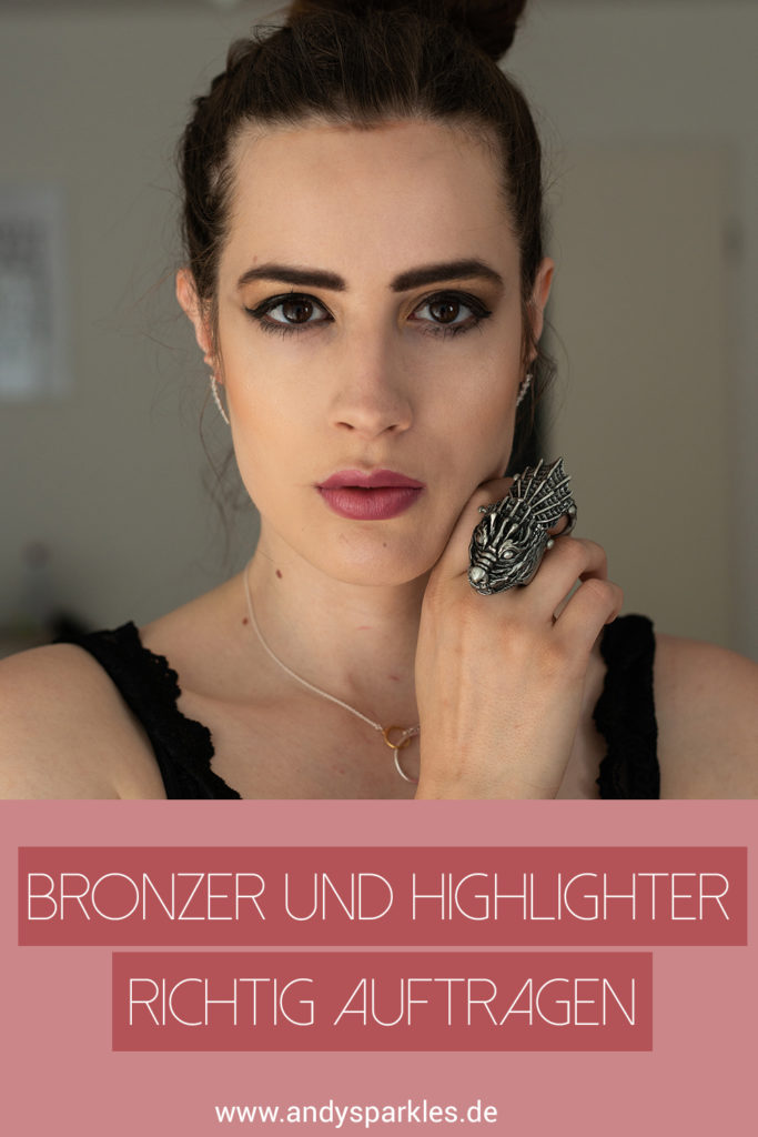 BEAUTY Bronzer und Highlighter richtig auftragen! andysparkles.de