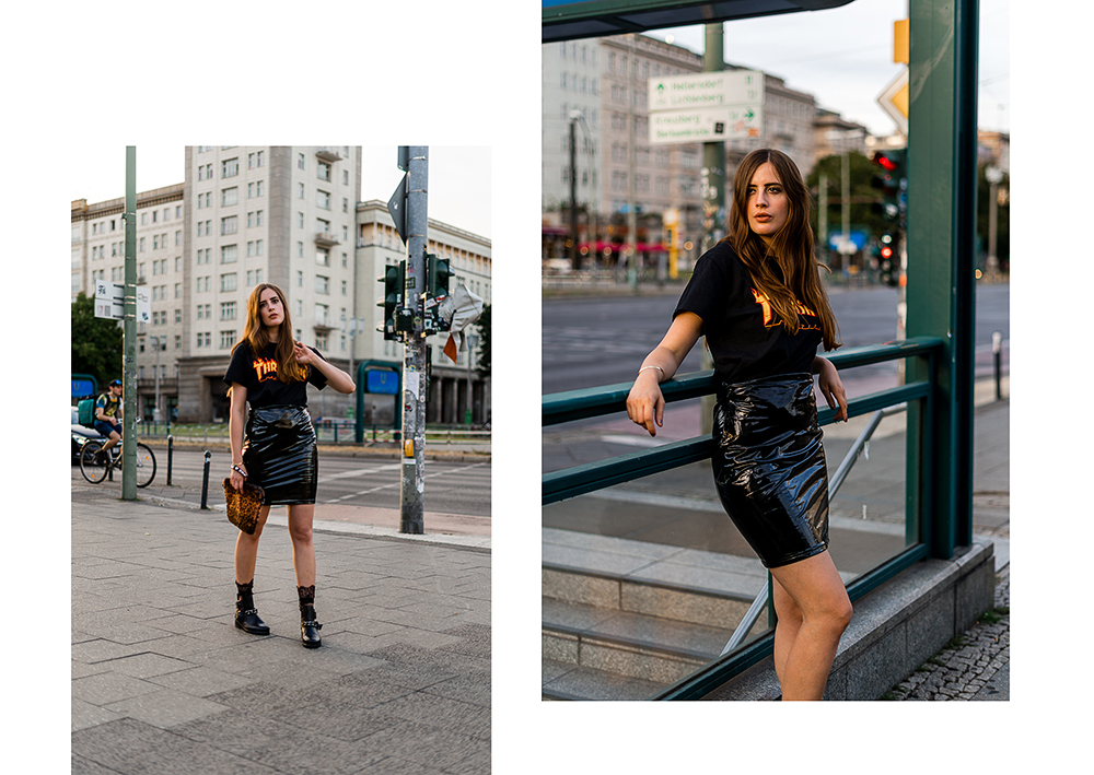 Fetisch Style-Vinyl Trend 2018-Lackleder im Alltag tragen-Modeblog Berlin-andysparkles