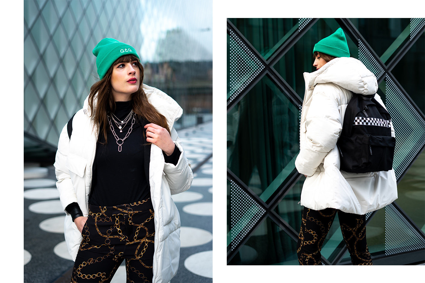 Puffer Jackets-Winterjacke Trend 2019-voluminöse Winterjacke Trend-Goose Gander Mütze-Modeblog Berlin-Winteroutfit 2019-Fashionblogger-andysparkles