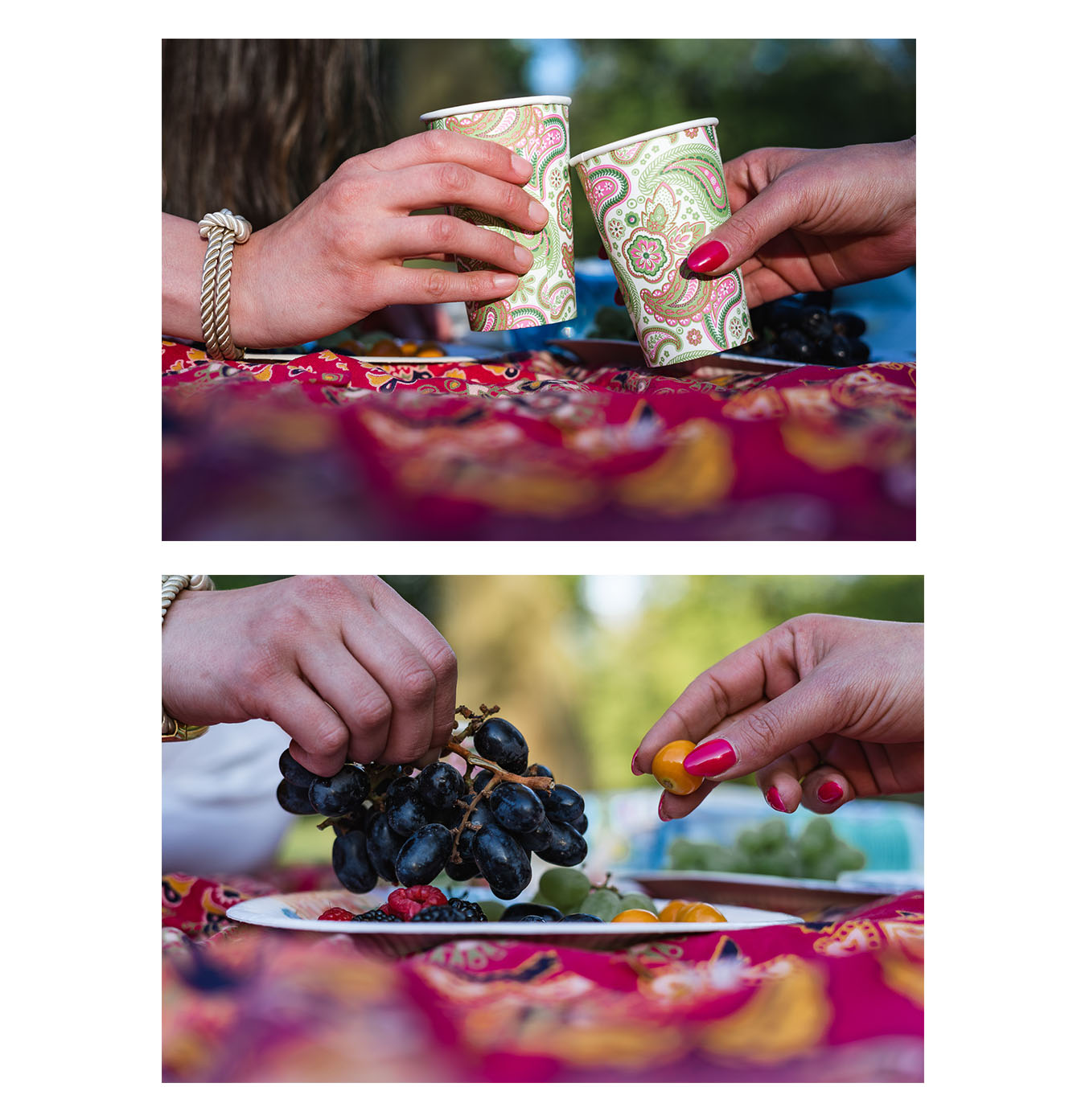 Spontanes Picknick im Grünen