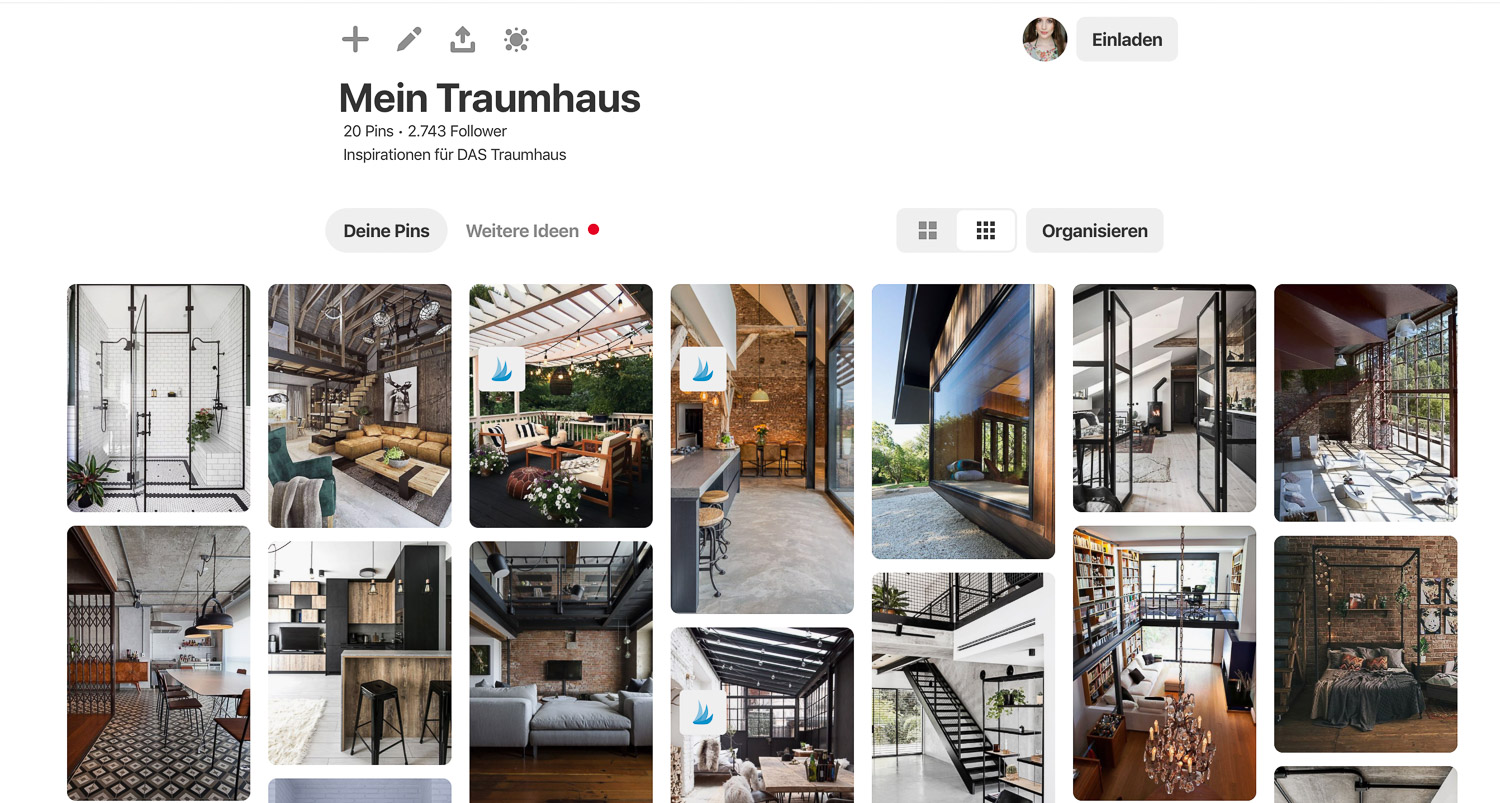 Traumhaus Inspiration Pinterest