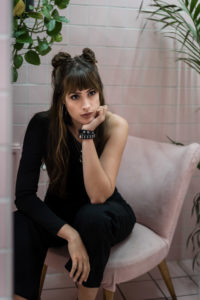 Rosa Deko im Badezimmer zum Badmöbel Set - andysparkles.de