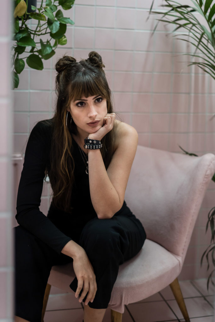 Rosa Deko im Badezimmer zum Badmöbel Set - andysparkles.de