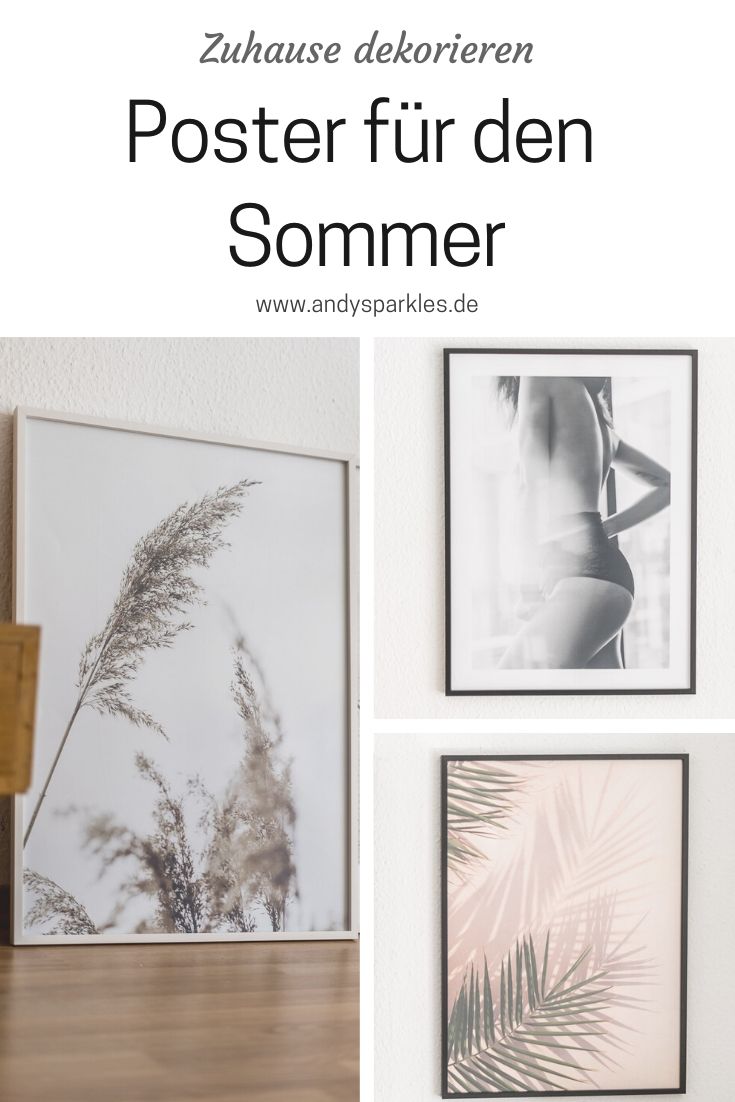 Poster für den Sommer