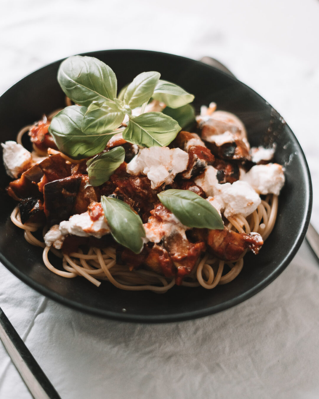 Spaghetti alla Norma mein Lieblingsessen aus Sizilien! andysparkles.de