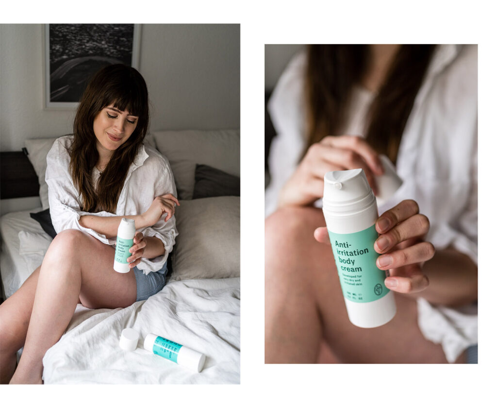 ITCHY Bodycream bei Hautproblemen