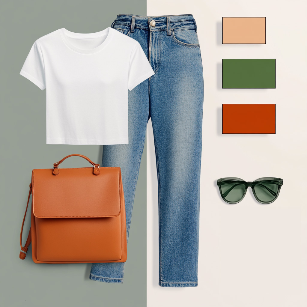 Wie setze ich Farbakzente im Outfit