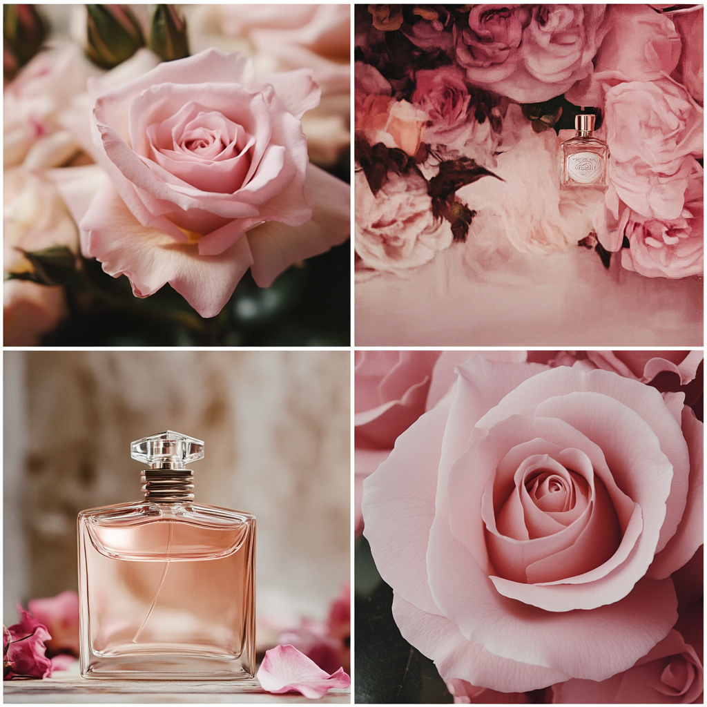 Moodboard blumige Duftfamilie