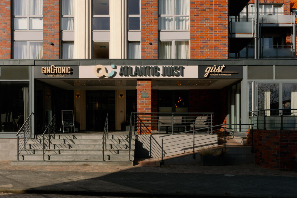 Exterior view of the Hotel Atlantic Juist in the town center