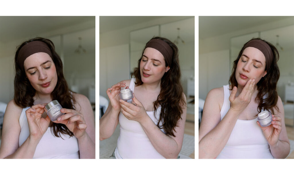 Andrea from andysparkles shows the night care from Doctor Eckstein Skincare
